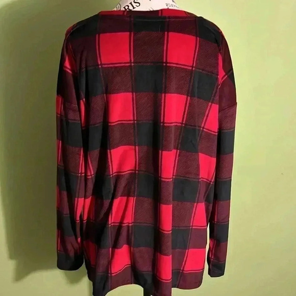 🆕 Sonoma Goods For Life Red Sleep Pants Set Size XL - Picture 11 of 13